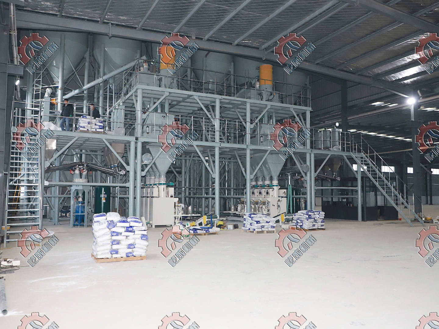 小料全自動配料砂漿線